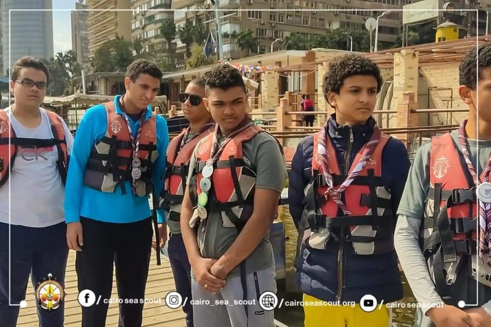 تجهيزات الكشافه البحريه (حارث) للرحله الخلويه لتنفيذ سته من اهداف التنميه المستدامه و العمل على وسام كشافى العالم 