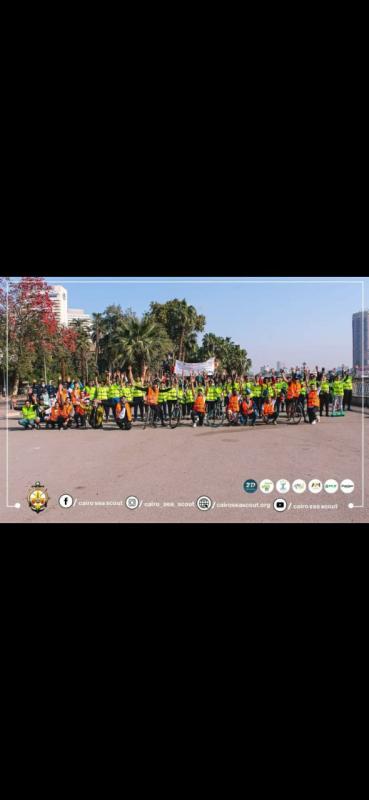 من القاهرة  لللاسماعيلية علي الدراجة