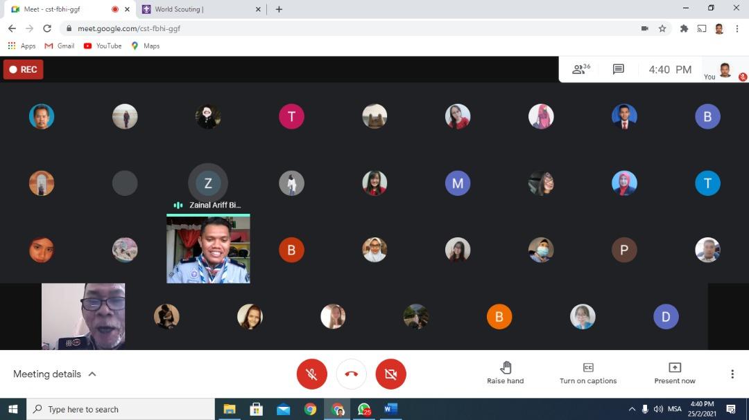WEBINER MESSENGERS OF PEACE organized by PPM KLM IPGM 2021