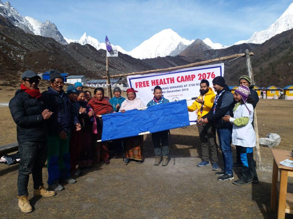 Free Health Camp at High Altitude Concluded