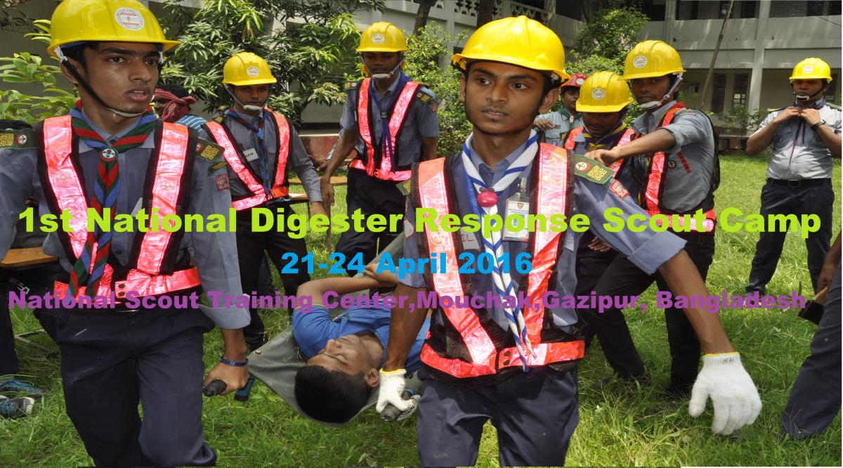 1st National Disester Response Scout Camp-2016
