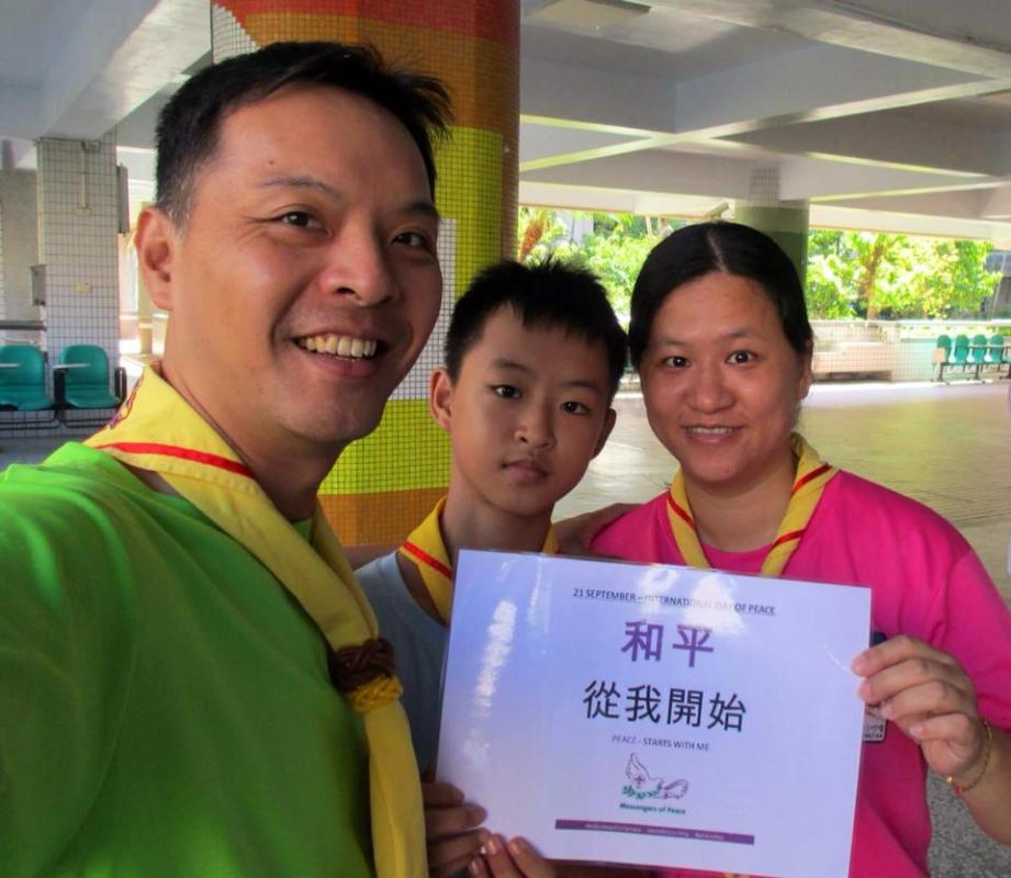 Scout family support world peace!!!