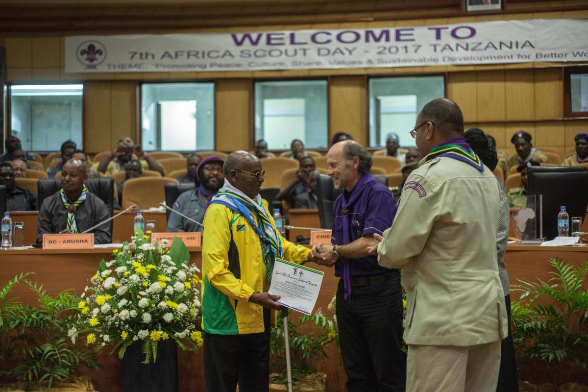 Gallant Scout Olympic Hero Honoured