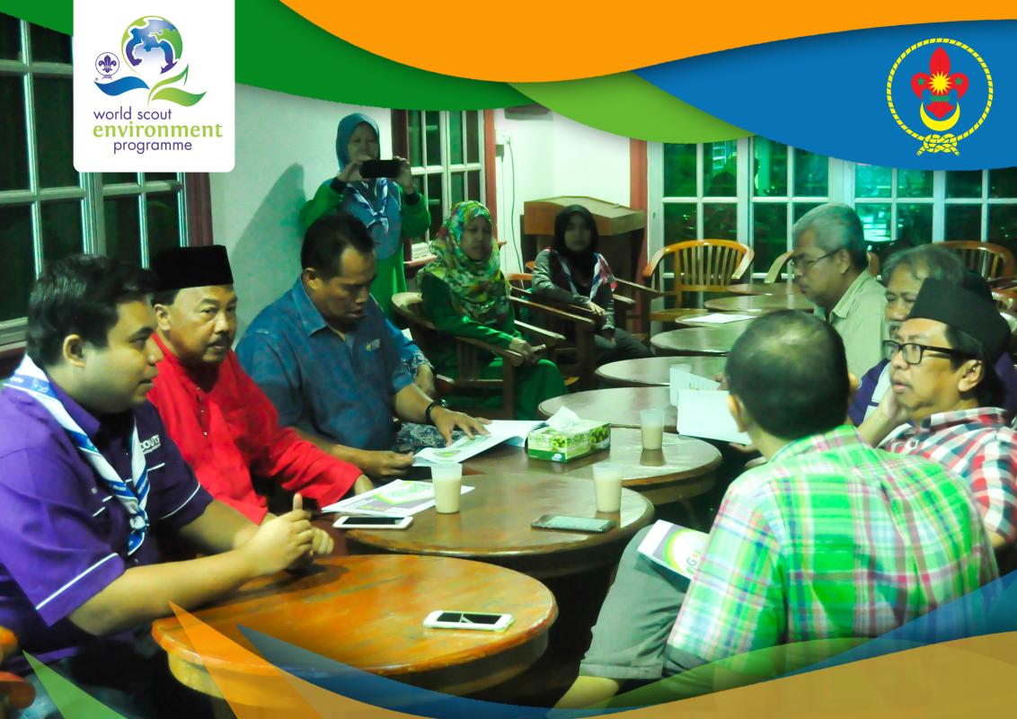Introductory discussion of Go Solar Camp in Sungai Besar, Selangor.