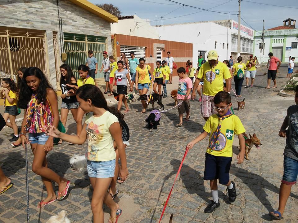 I CÃOMINHADA ESCOTEIRA