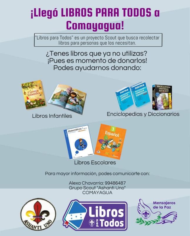 "Libros para Todos" Comayagua