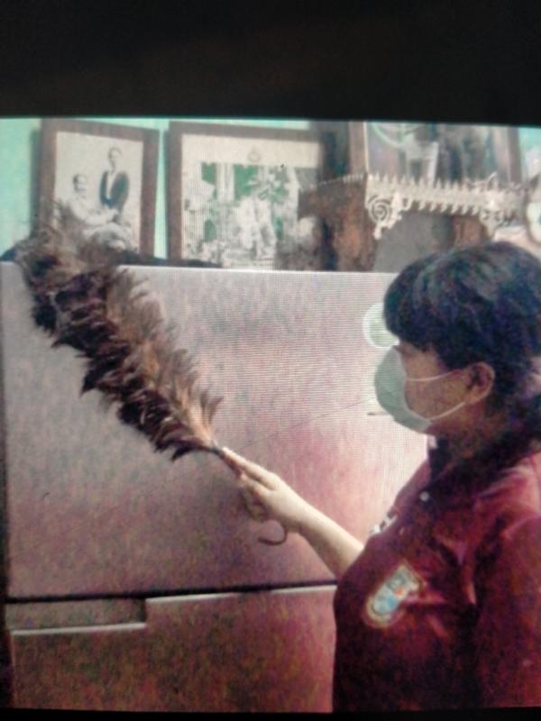 ปัดฝุ่นตู้เย็น