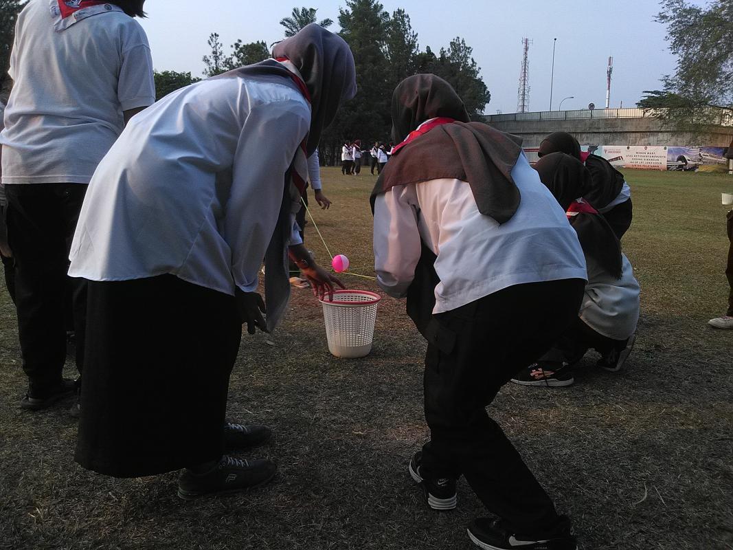 Scout Networking Game in International Day of Peace - Cibubur, Jakarta. 