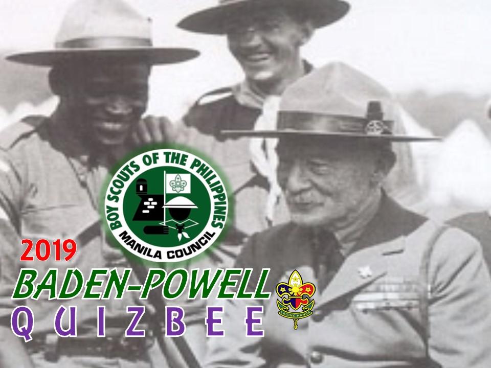 MANILA COUNCIL 6TH BADEN-POWELL QUIZ BEE HELD
