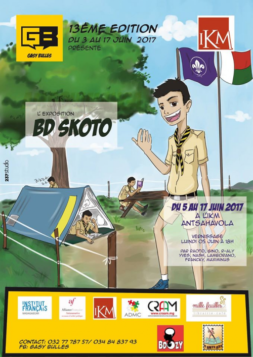 BD SKOTO, Scouting in Comics