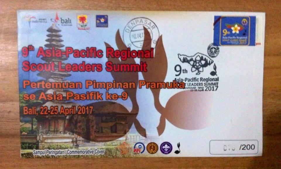 A Special Cover to Marked the 9th APR Scout Leaders Summit in Bali, Indonesia