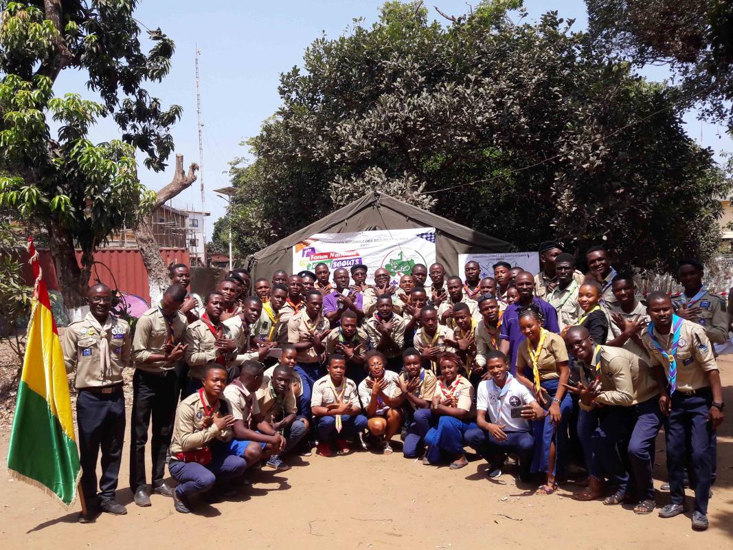 1er Forum National des Jeunes Scouts de Guinée, 11, 12, 13 mai 2018