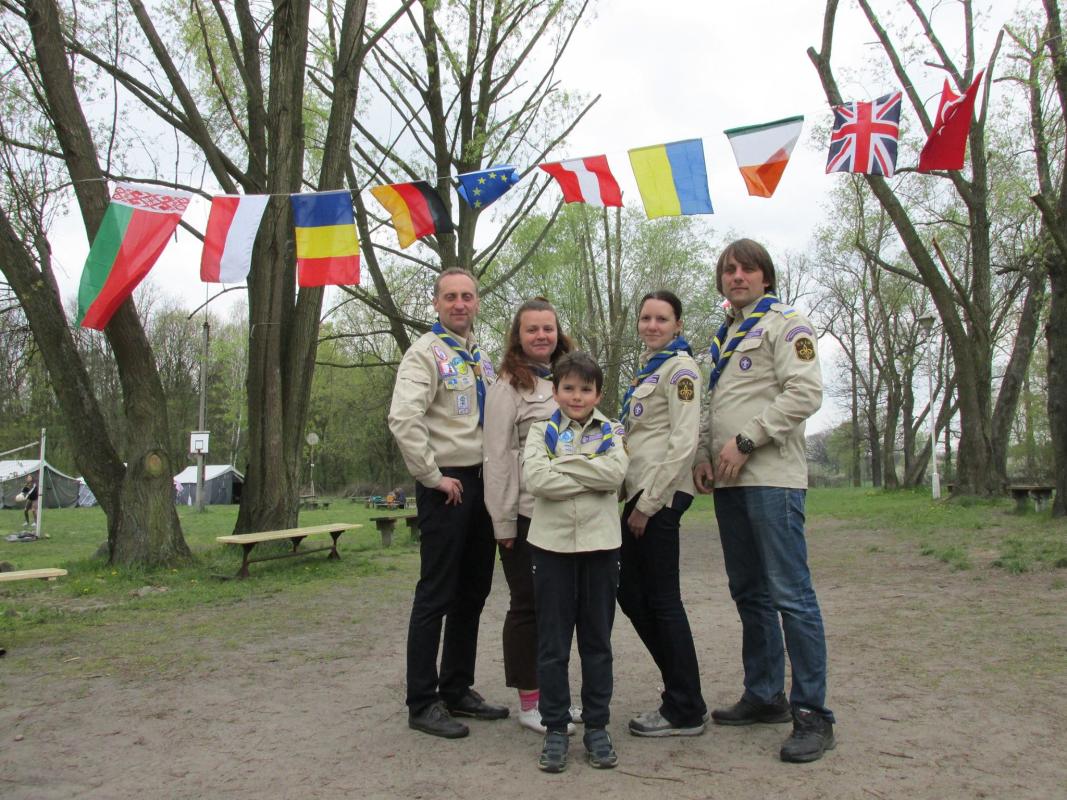 Ukrainian Scouts at  ‘Funboree -2016’