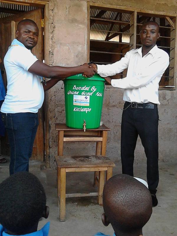 save the the youth through hand washing)