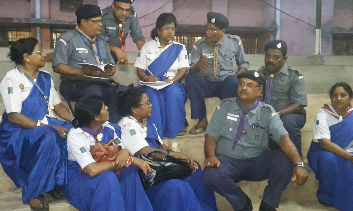 participate in resource personnel's meet at headquarter The Bharat Scouts & Guides, Bhubaneswar, Odisha, India