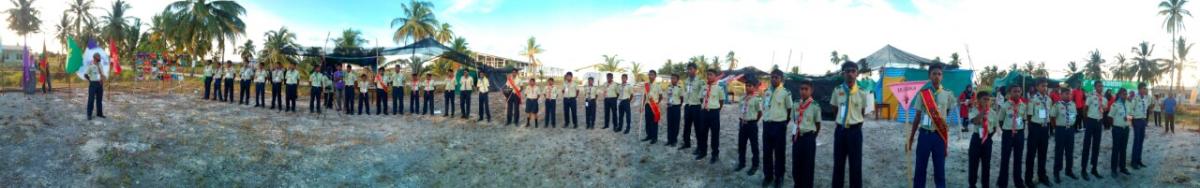 1st Huvadhoo Camporee - Maldives