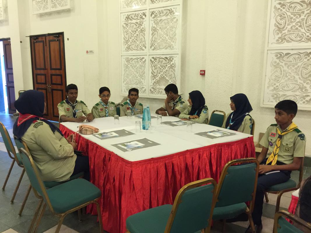Scouts participated in the National Waste Management Symposium 