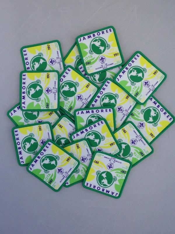 Official JOTA JOTI Uniform badges 
