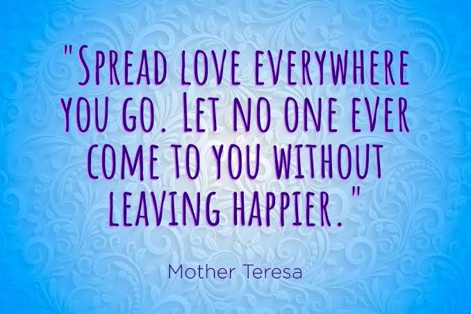 How to be a messenger of peace.