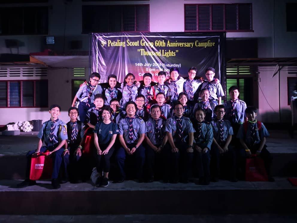 09th Petaling Scouts Troop's 60th Anniversary "Thousand Lights" Campfire 2018