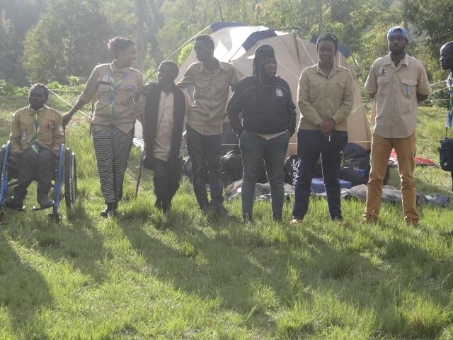 Inclusive  in Rwanda scout Association 