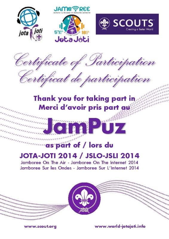 Ukraine took a part in the World Jamboree JOTA JOTI.