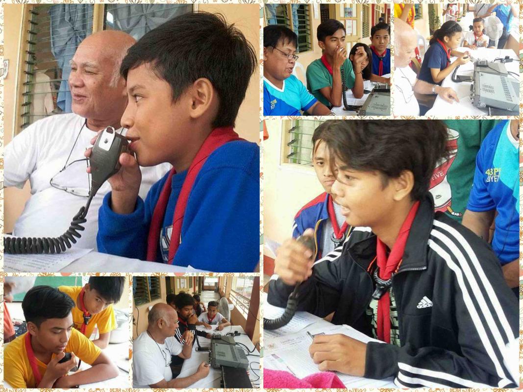 Bungahan Senior Scout 446-447: 60th JOTA (Jamboree on the Air) and 21st JOTI (Jamboree on the Internet)