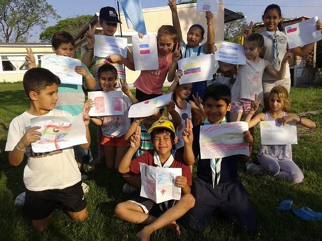 Scouts de Goya participaron de evento mundial en radio e internet