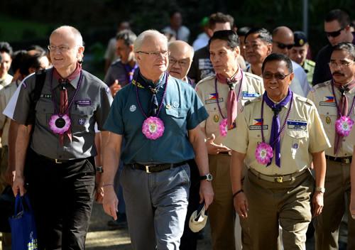 King Carl XVI Gustaf and VP Jejomar Binay