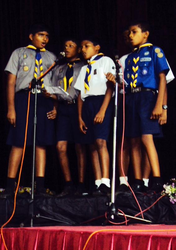 Royal college inter troop singing competitions 2014