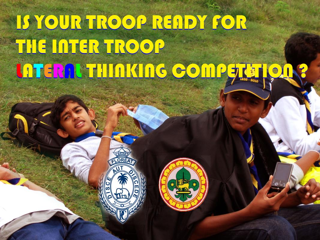 Inter troop Lateral Thinking Competitions