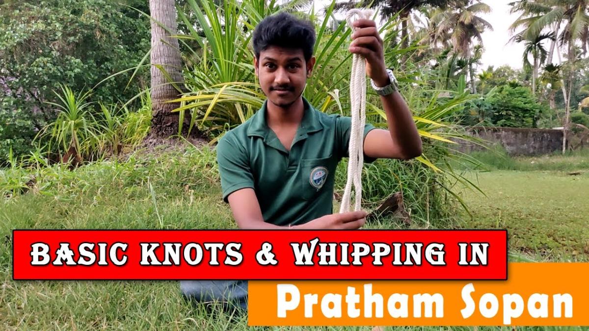 Basic 6 Knots & Whipping in Prathama Sopan - Scout library
