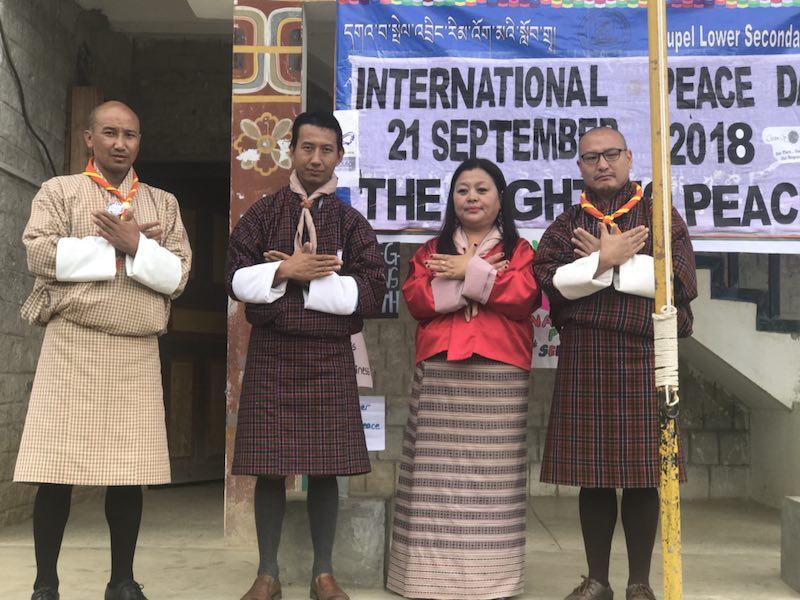 Active scout leaders in Gaupel Scout