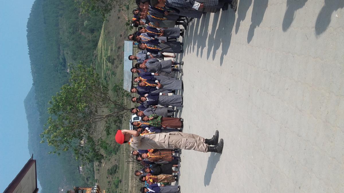 Scouting  in Bhutan