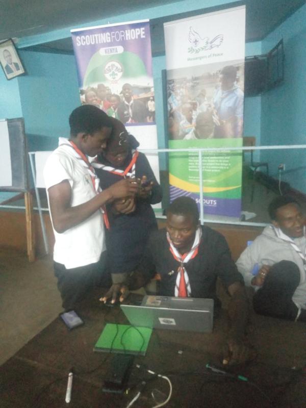 SCOUTING FOR PEACE