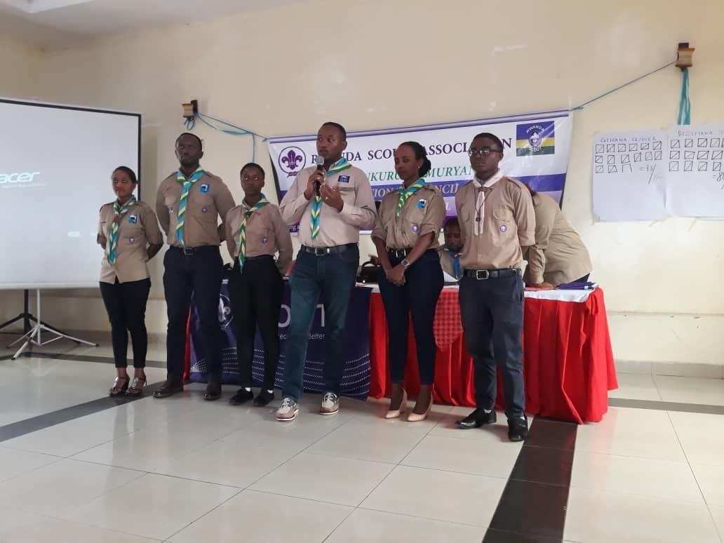 Rwanda Scouts Association has got new leaders