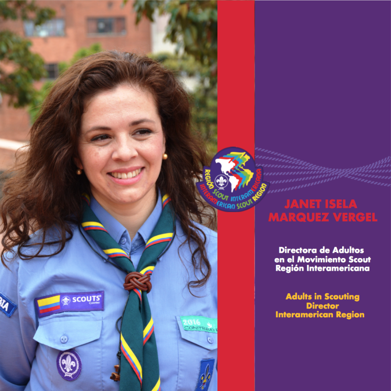 Directora de Adultos del Movimiento Scout, Región Interamericana/ Adults in Scouting Director, Interamerican Region 