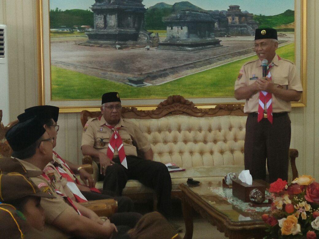 Kontingen Persari Siaga Kwarcab Banjarnegara Dilepas