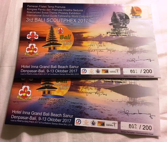 A New Scout Philatelic Cover Launched in Bali