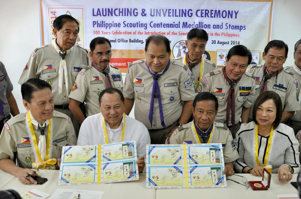 BSP launches commemorative medallion and stamp for Scouting centennial