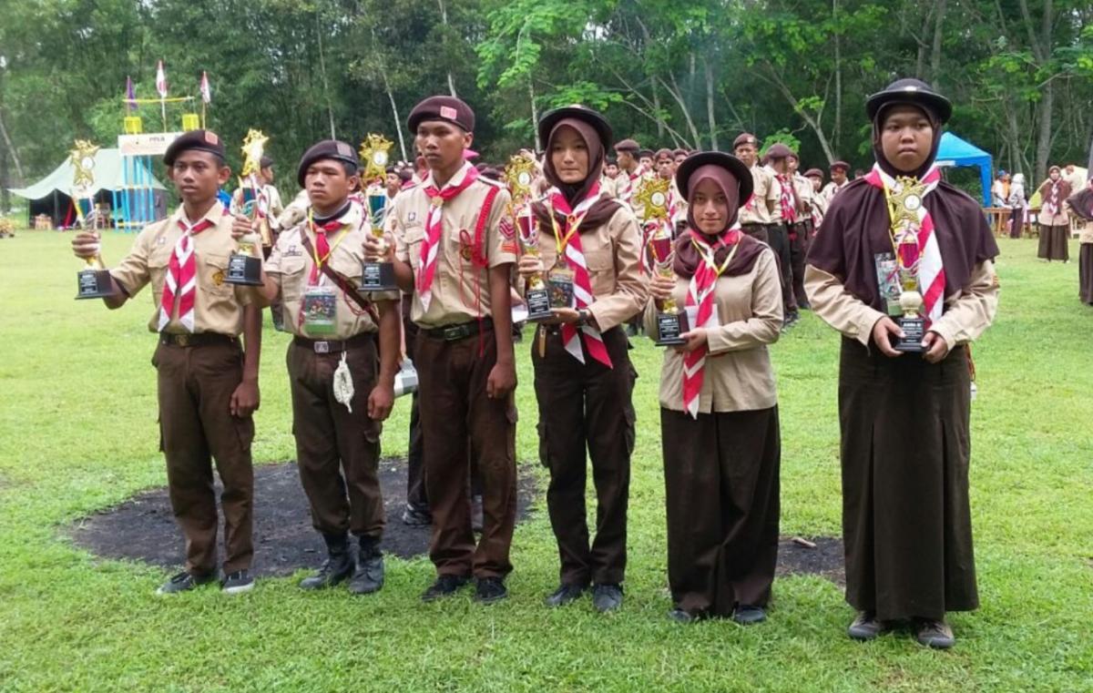 Difable Scouts To Be The 1st Runner Up Among Banyumas Area