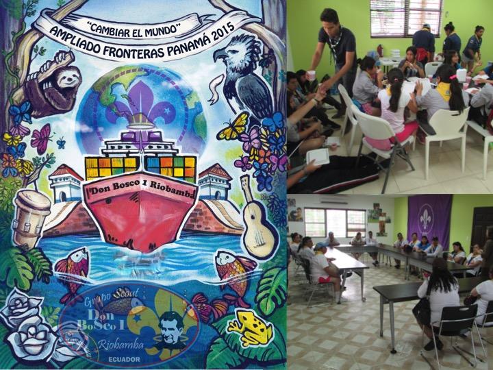 61 Ecuatorianos visitan la sede la OSM-RI / 61 Ecuadorians visit the headquarters of the WSB –IAR #ScoutIAR