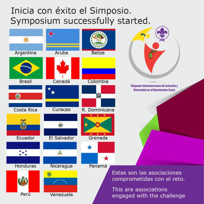 El Simposio Interamericano de Inclusión y Diversidad en el Movimiento Scout inició / The Interamerican Symposium Inclusion and Diversity in Scouting just started #ScoutIAR