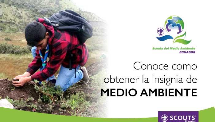 Requisitos para obtener el reconocimiento “Scout del Medio Ambiente”