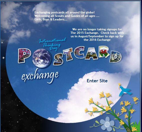 GLOBAL  POSTCARD EXCHANGE + THINKING & FOUNDER DAY CELEBRATIONS for all  Scouts Guides and any interested 