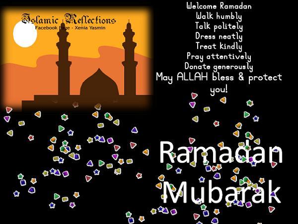 Ramadan Kareem to all Muslim Brothers & Sisters Scouts Worldwide