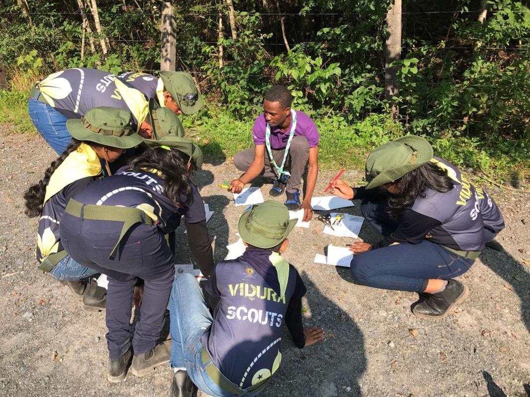 Solar activities with Srilanka scouts