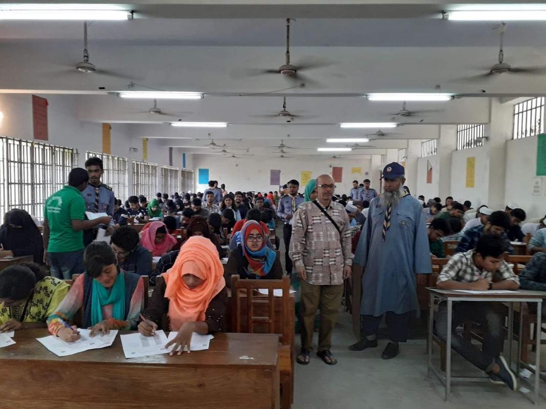 ইবি রোভার স্কাউট গ্রুপের সহচর স্তরের ভর্তি পরিক্ষা অনুষ্ঠিত
