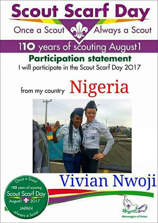 Celebrating scout scarf day 2017