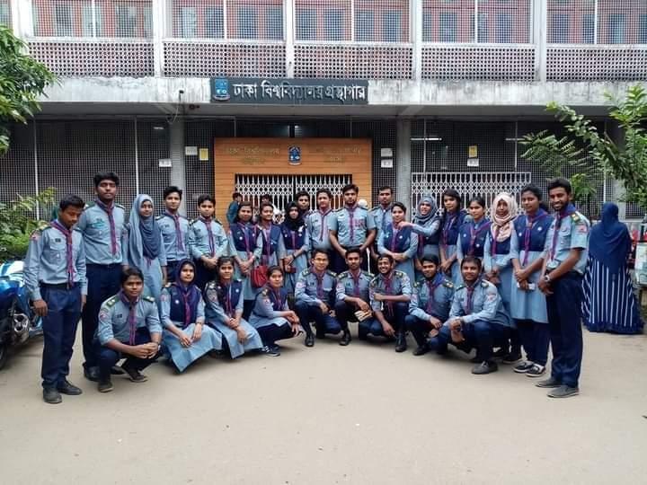 ভর্তি পরীক্ষা ২০১৯ : ঢাকা বিশ্ববিদ্যালয় রোভার স্কাউট গ্রুপের সেবা প্রদান